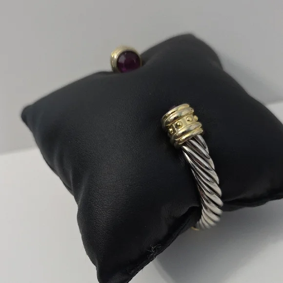 Gruen Gold and Silver Vintage Dress Watch with Two-Tone Band And Ref Crystal Acc - Picture 5 of 5